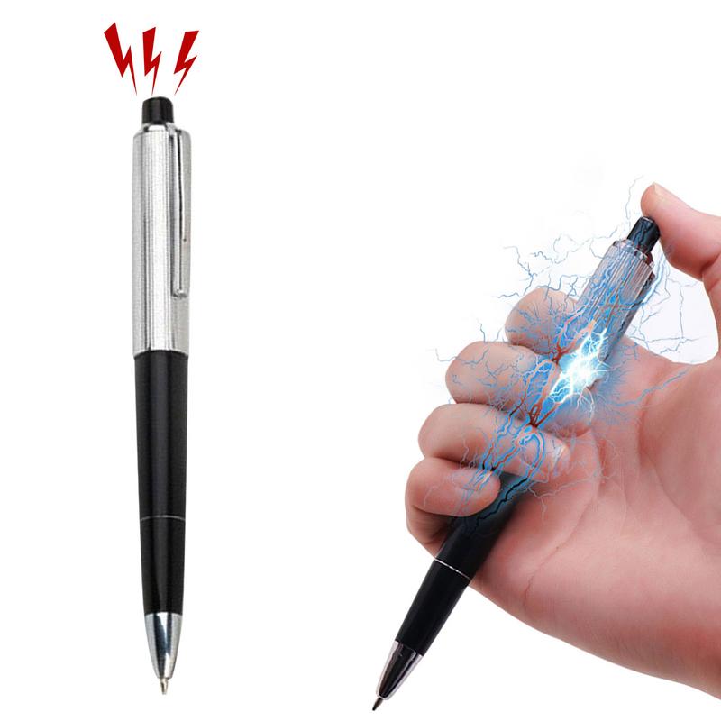 Shock Pen Prank Toy - Новинка, универсальная ручка с электрошоком, креативная