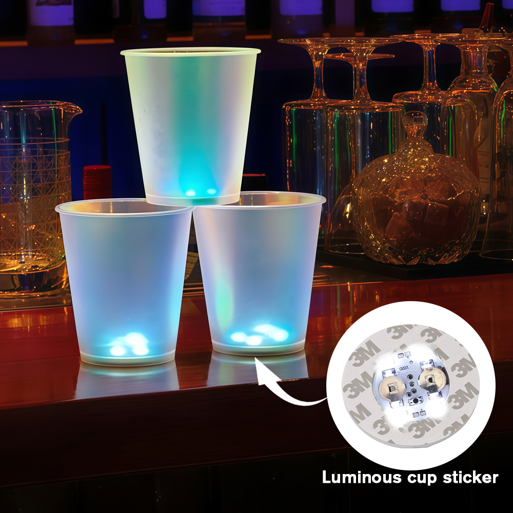 Glow In The Dark Party Glasses - 10 шт. светодиодные чашки, светящиеся в