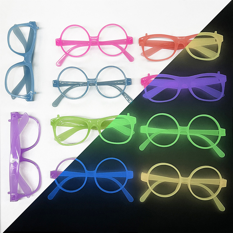 Glow In The Dark Party Glasses - 1 шт. светящиеся в темноте неоновые
