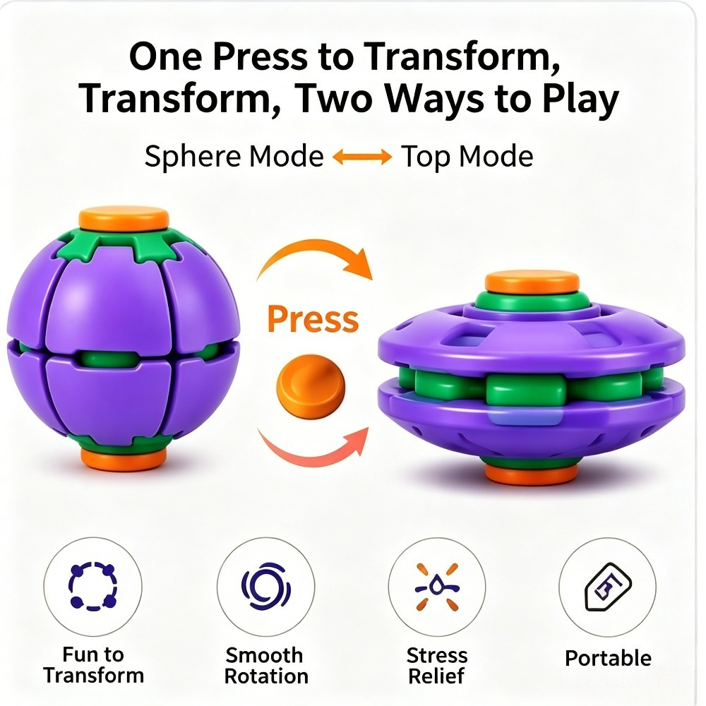 Трансформирующийся антистрессо – обзор и цена Novelty Gifts