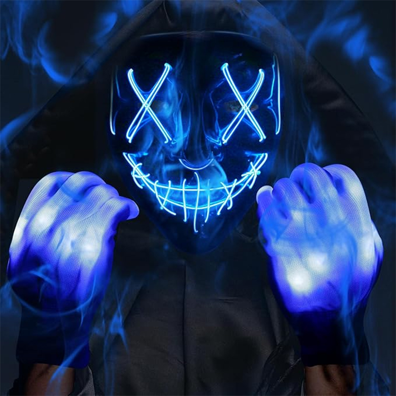 Светодиодный свет Хэллоуин The – обзор и цена Led Purge Mask Halloween
