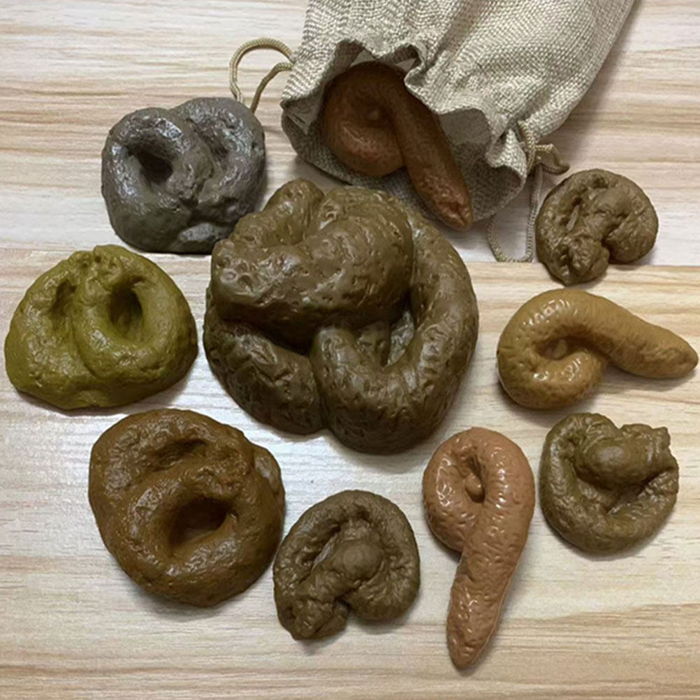 10 шт. реалистичных искусствен – обзор и цена Fake Poop Gag Gift