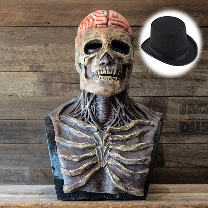 Жуткий мозг, маска скелета, го – обзор и цена Led Purge Mask Halloween