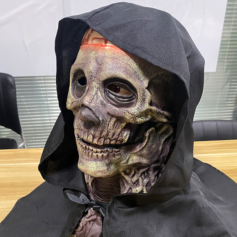 Жуткий мозг, маска скелета, го – обзор и цена Led Purge Mask Halloween