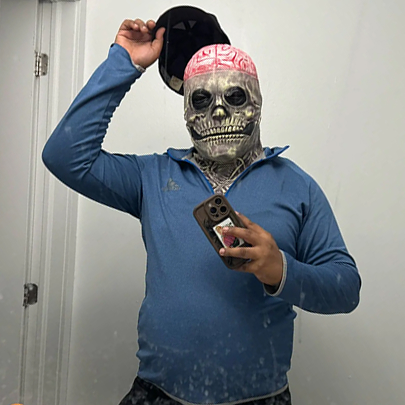Жуткий мозг, маска скелета, го – обзор и цена Led Purge Mask Halloween