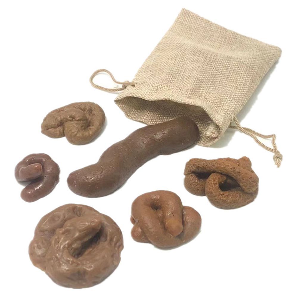 6 шт. Реалистичные поддельные  – обзор и цена Fake Poop Gag Gift