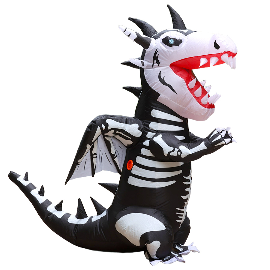 Надувной костюм динозавра для  – обзор и цена Inflatable Dinosaur Costume Adult